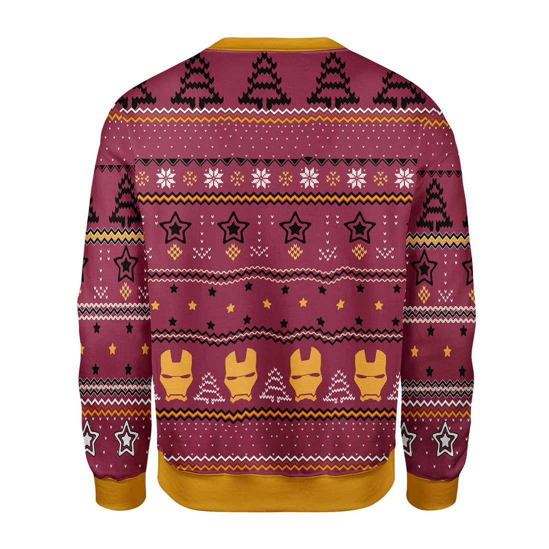 Customspig Christmas Sweater Here We Go Again 3D Apparel