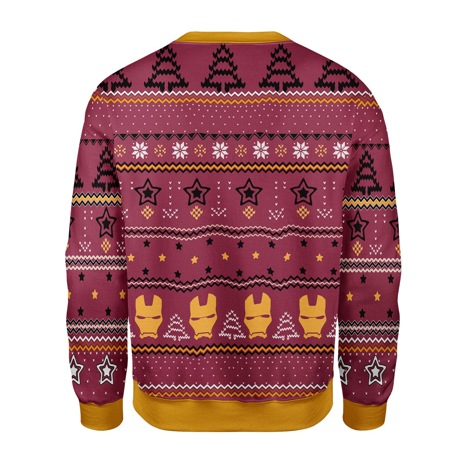 Customspig Christmas Sweater Here We Go Again 3D Apparel