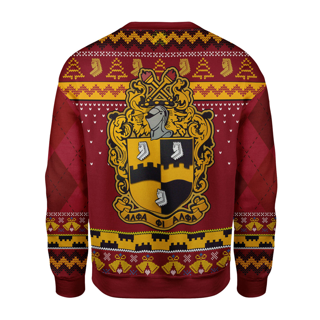 Customspig Christmas Sweater Alpha Phi Alpha 3D Apparel