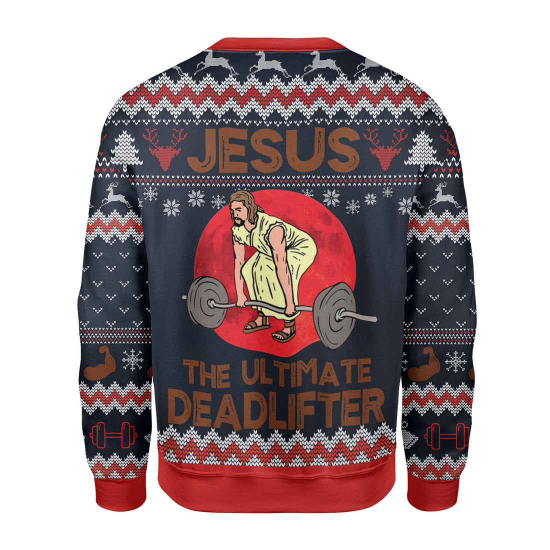 Customspig Christmas Sweater The Ultimate Deadlifter 3D Apparel