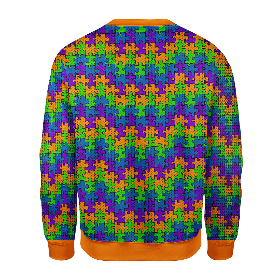 Customspig Christmas Sweater Autism 3D Apparel
