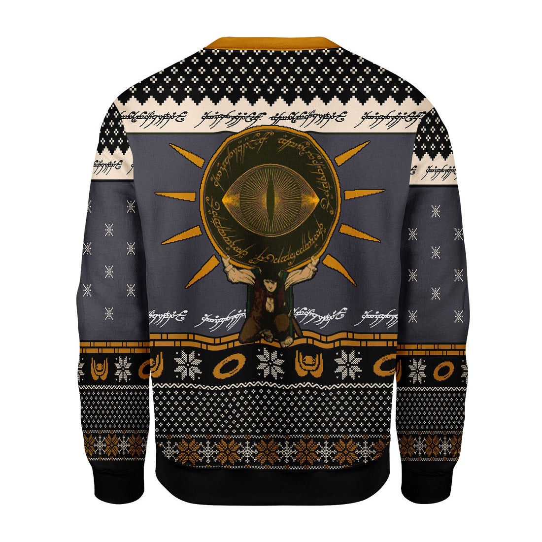 Customspig Christmas Sweater The Lord of the Rings Burden 3D Apparel