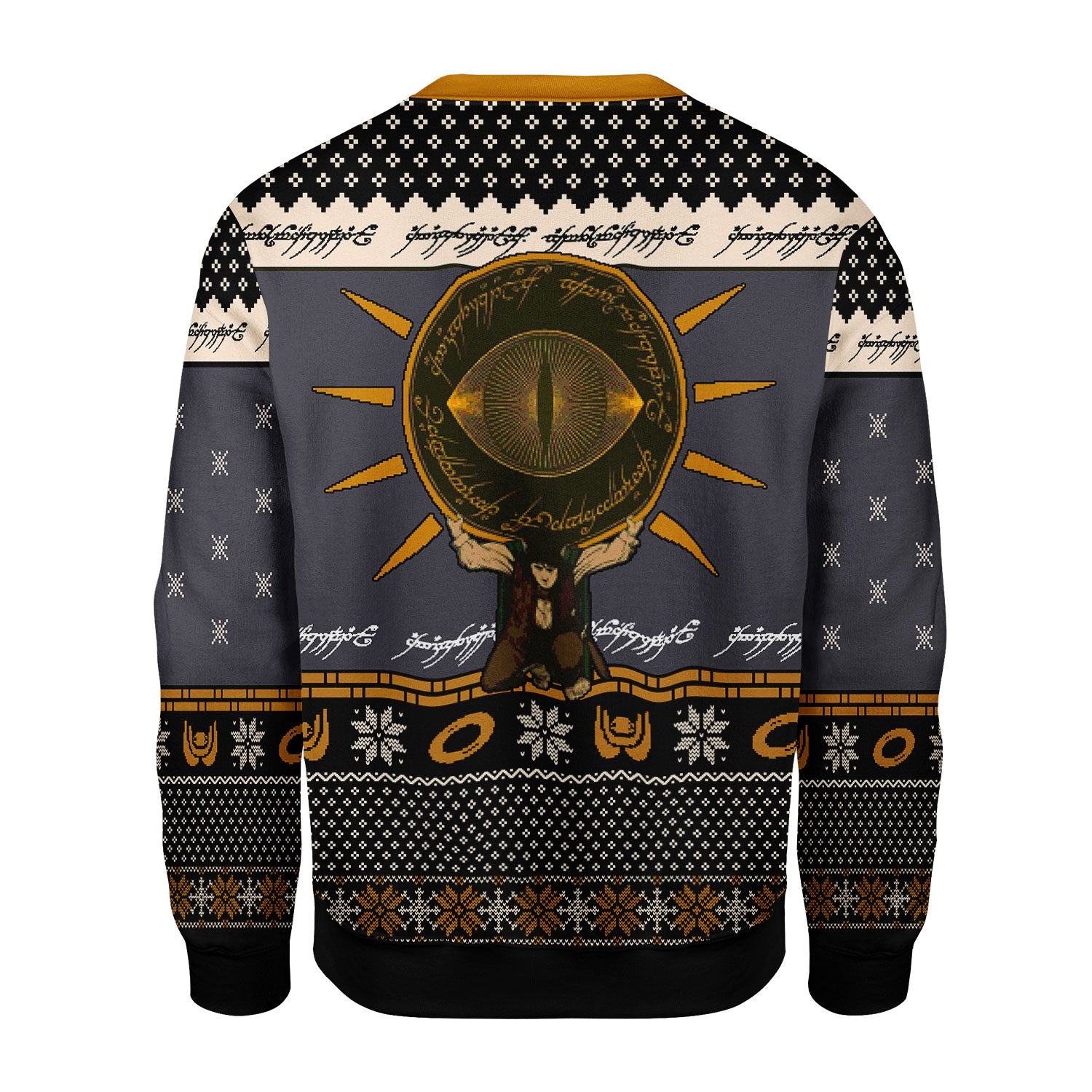 Customspig Christmas Sweater The Lord of the Rings Burden 3D Apparel