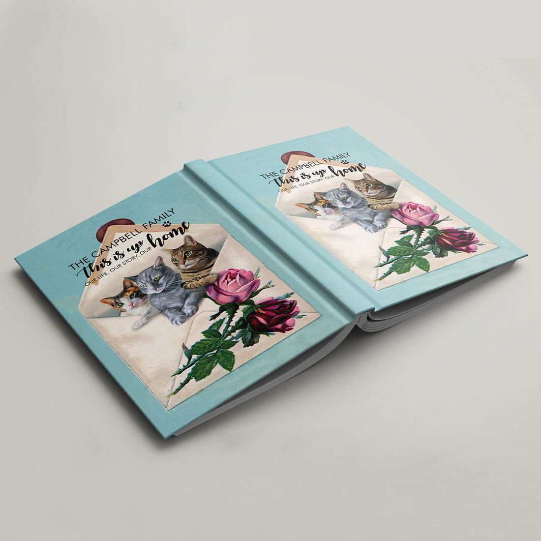 Customized Photos Hardcover Journals This Is Us Our Life Our Story Our Home