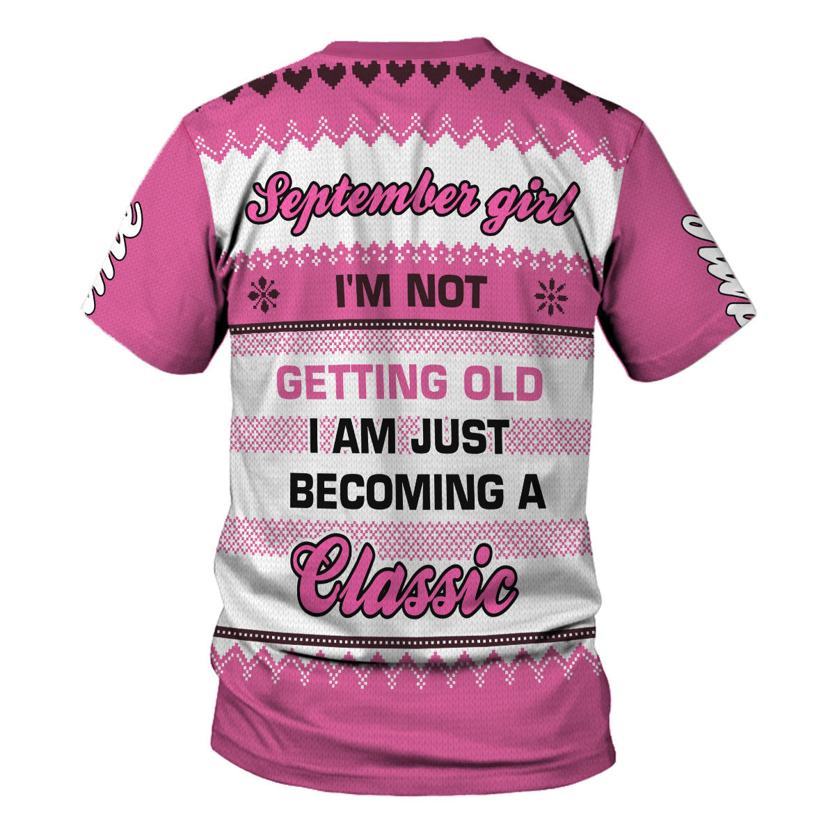 CustomsPig Personalized Tops September Girl All Over Printed