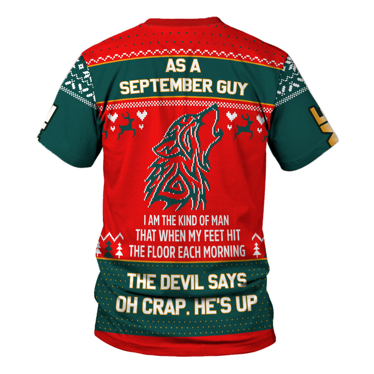 CustomsPig Personalized Tops September Guy All Over Printed