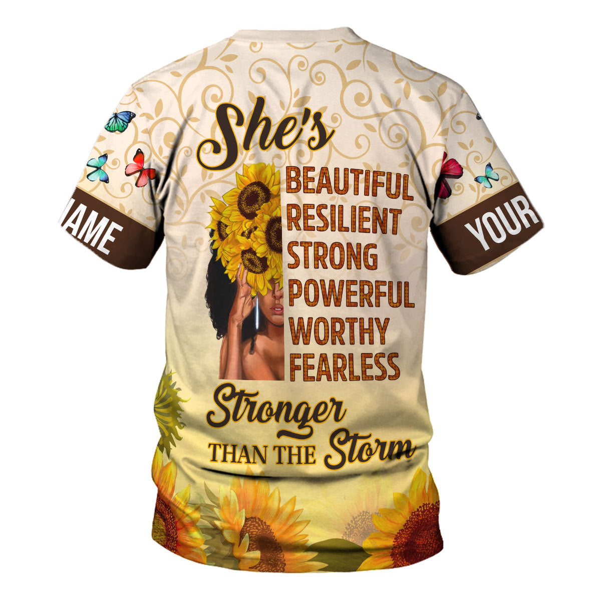 CustomsPig Personalized T-shirt September Girl All Over Printed