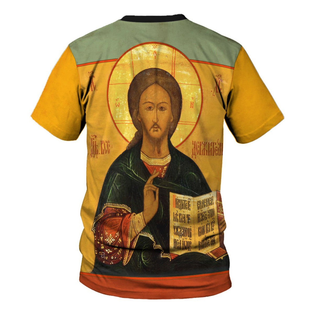 HumansBold Unisex T-shirt Orthodox Jesus 3D Apparel