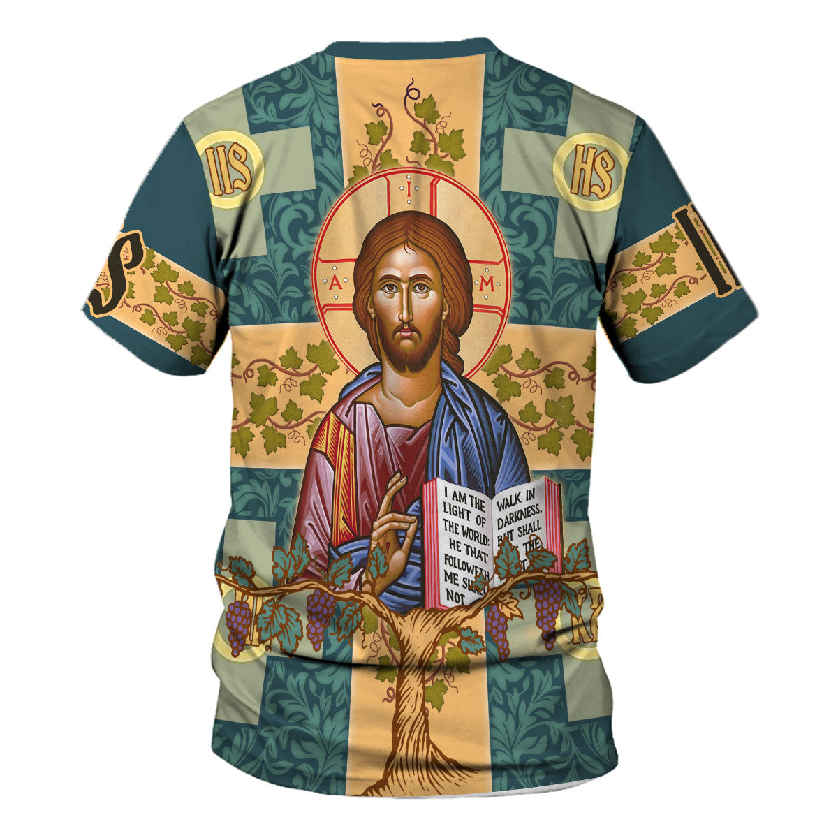 Customspig Tops Pullover Sweatshirt Jesus Greek Orthodoxy 3D Apparel