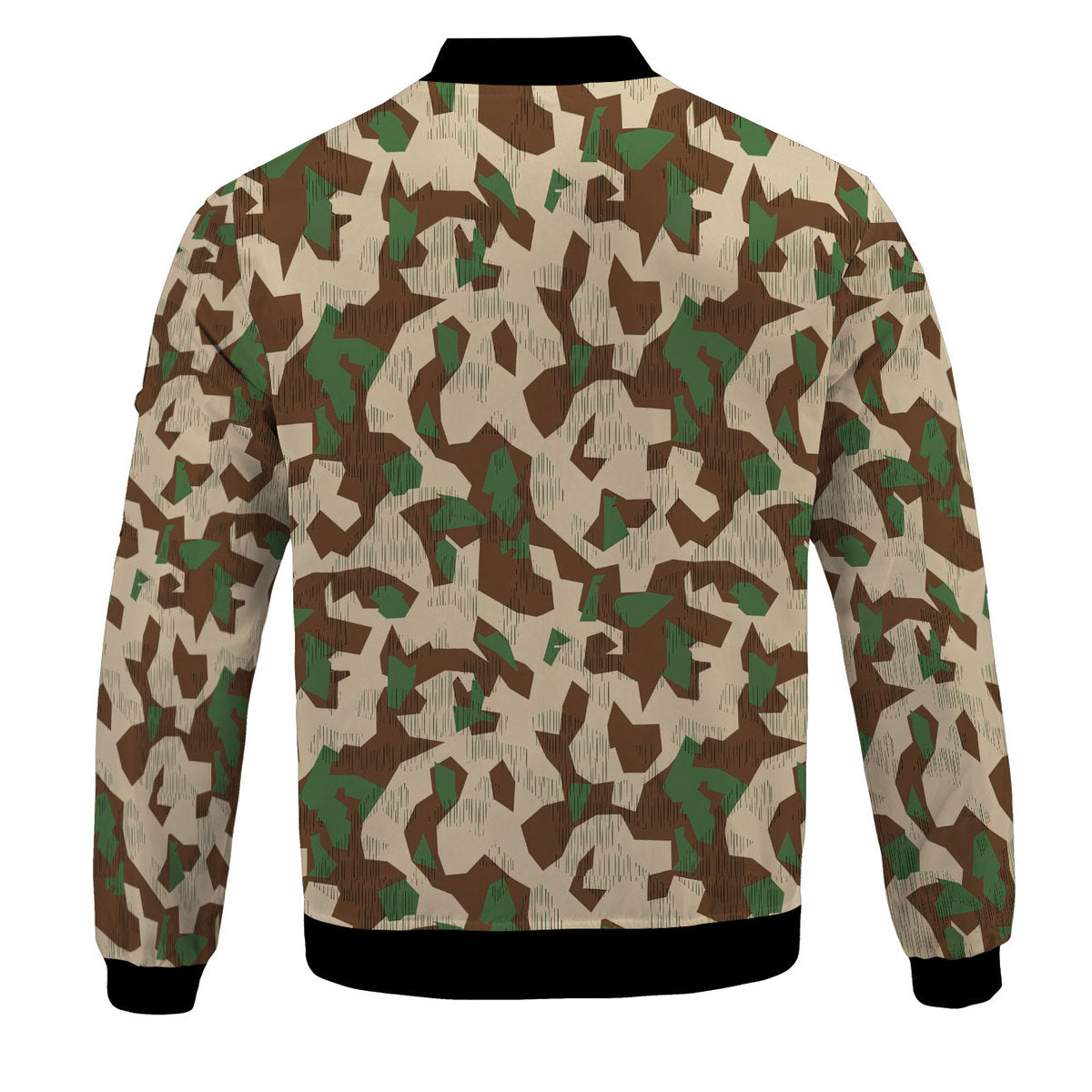 CustomsPig Splittertarnmuster Buntfarbenmuster Germany Wehrmacht Colour Patterns Bomber Jacket