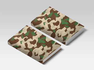 CustomsPig Splittertarnmuster Buntfarbenmuster Germany Wehrmacht Colour Patterns Hardcover Journals