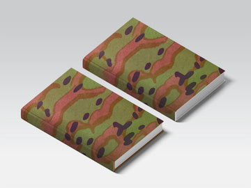 CustomsPig Platanenmuster German World War II Camouflage Patterns Hardcover Journals