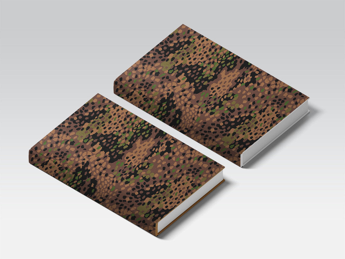 CustomsPig German World War 2 (WWII) Erbsenmuster pattern Pea Dot CAMO Hardcover Journals