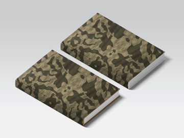 CustomsPig Splinter B Luftwaffen-Splittertarnmuster German Worldwar II Camouglage Patterns Hardcover Journals