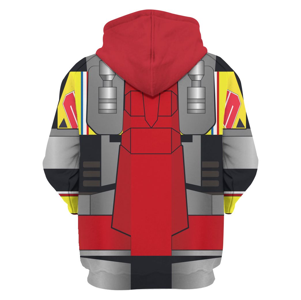 CustomsPig Unisex Tracksuit Soul of Chokin Megazord 3D Costumes