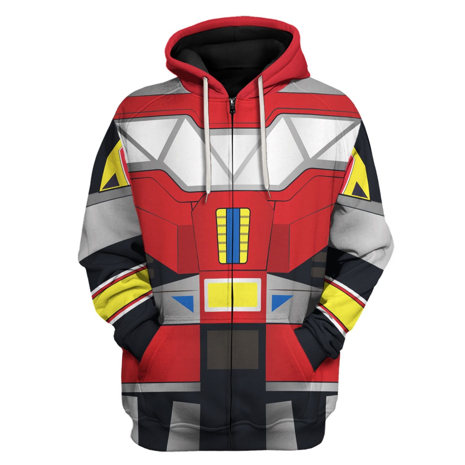 CustomsPig Unisex Tracksuit Soul of Chokin Megazord 3D Costumes