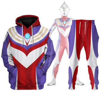 CustomsPig Tiga Costumes Hoodie Sweatshirt T-Shirt Tracksuit