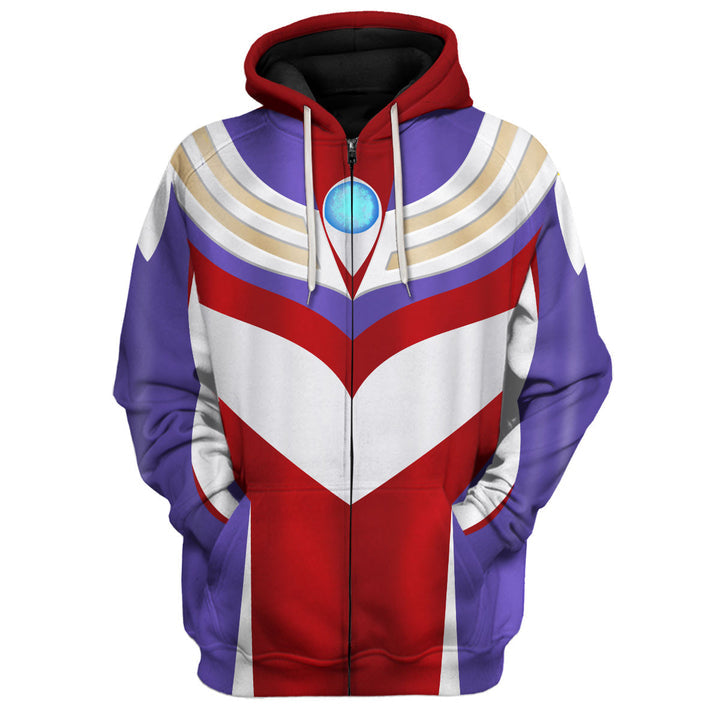 CustomsPig Tiga Costumes Hoodie Sweatshirt T-Shirt Tracksuit