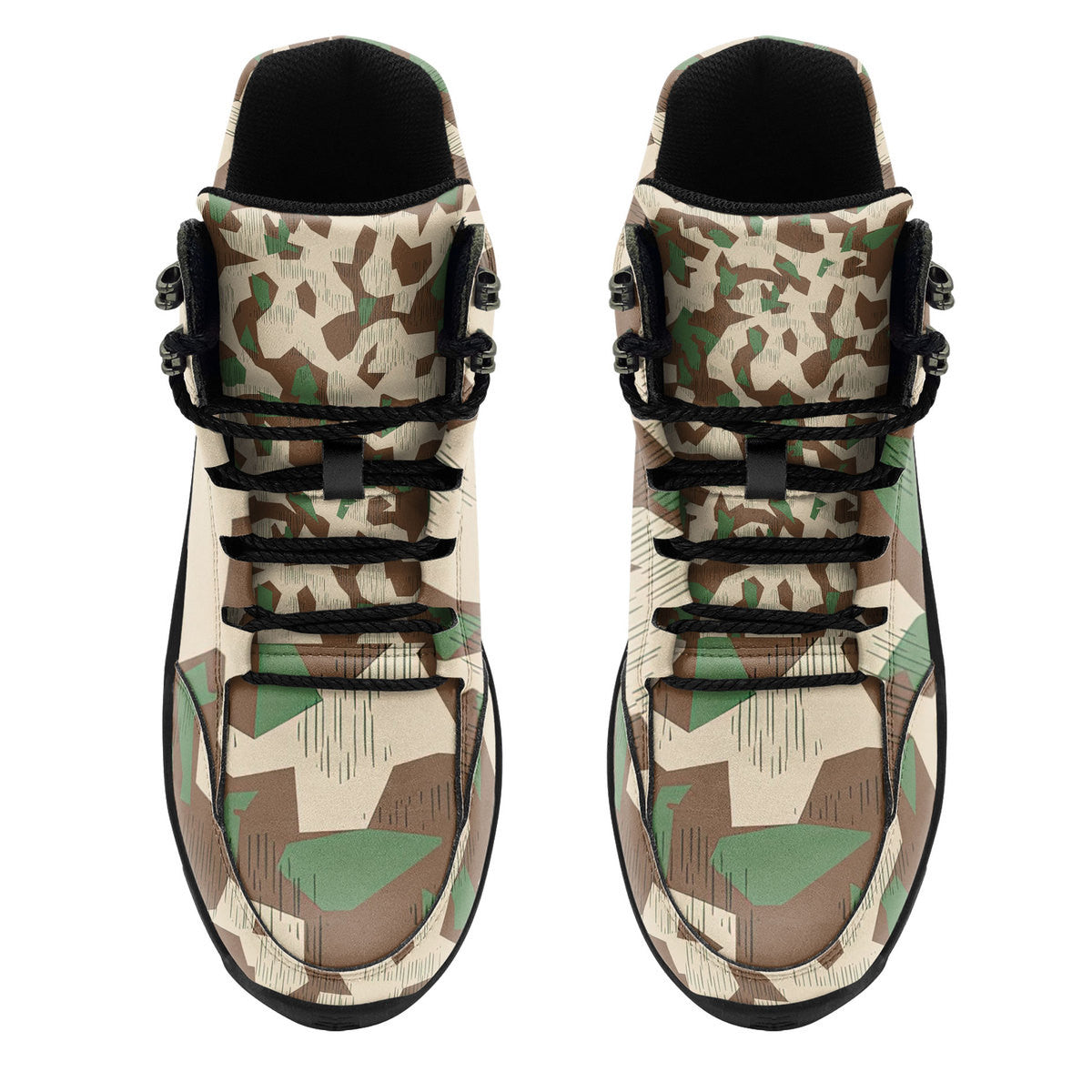 HumansBold Splittertarnmuster Buntfarbenmuster Colour Pattern Hiking Shoes