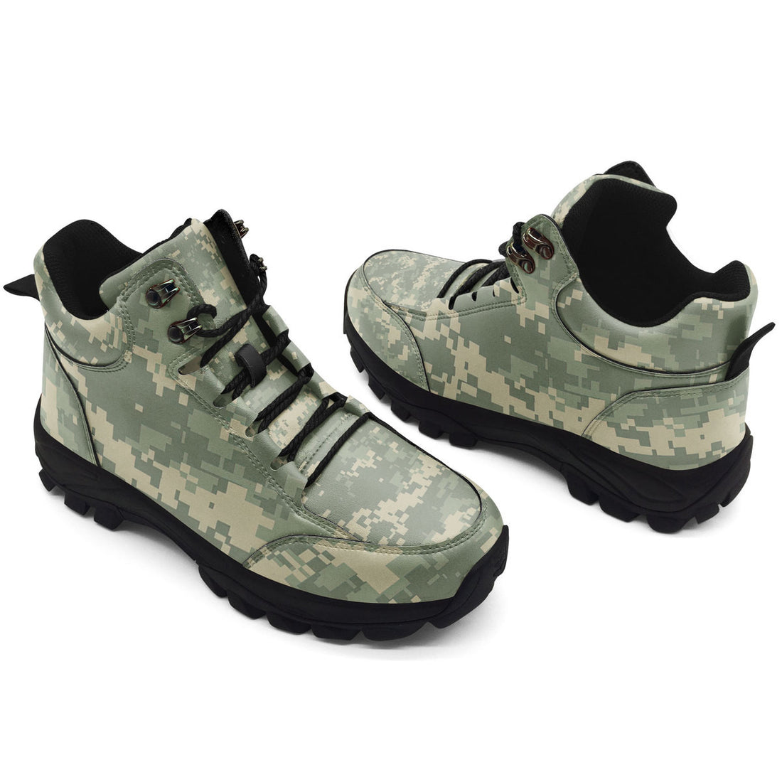 American ACU or Universal Camouflage Pattern (UCP) CAMO Hiking Shoes