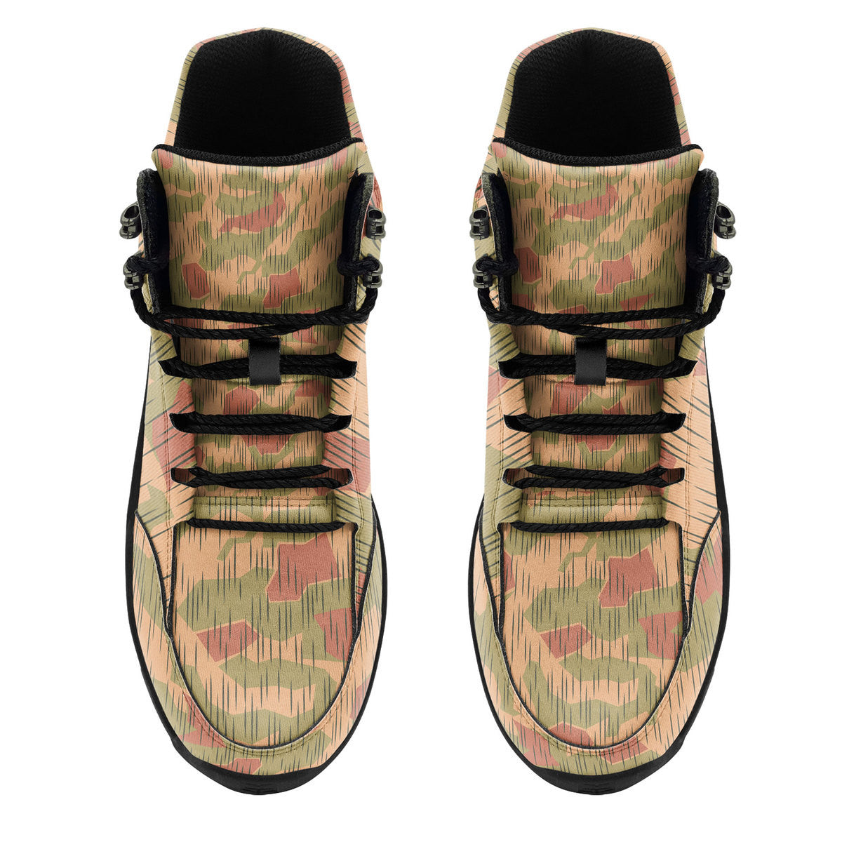 HumansBold Sumpftarnmuster 1943 German World War 2 (WWII) Hiking Shoes