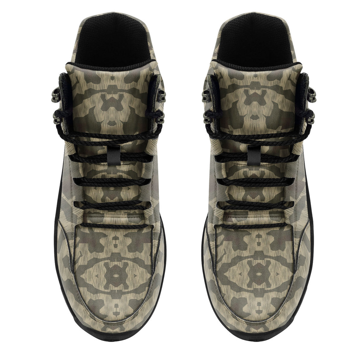 Splinter B Luftwaffen-Splittertarnmuster German Worldwar II Camouglage Patterns Hiking Shoes
