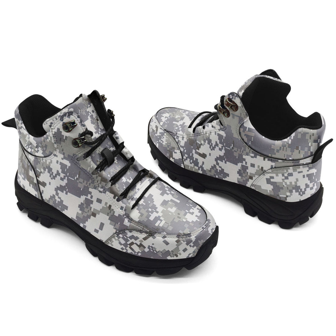HumansBold American Navy Working Uniform (NWU) Type I Camo Hiking Shoes