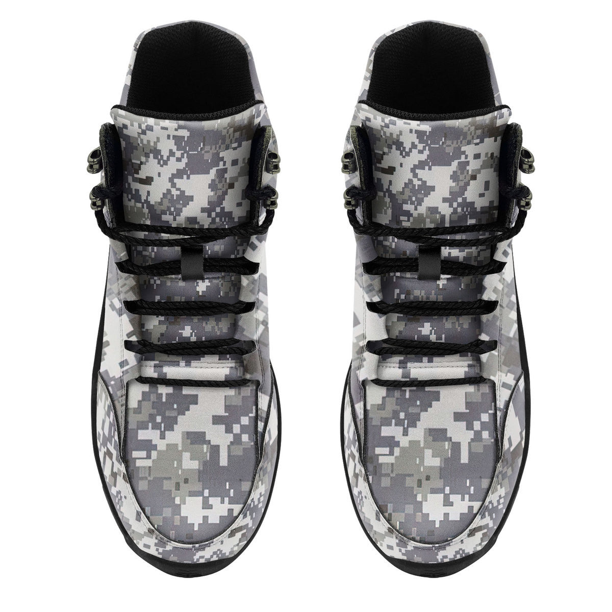 HumansBold American Navy Working Uniform (NWU) Type I Camo Hiking Shoes