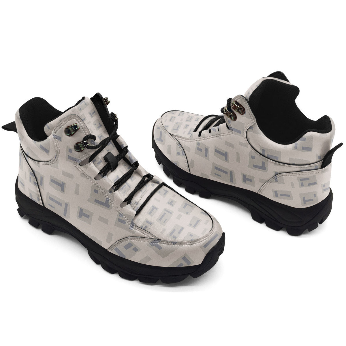 HumansBold American Desert T-Block Camo Hiking Shoes