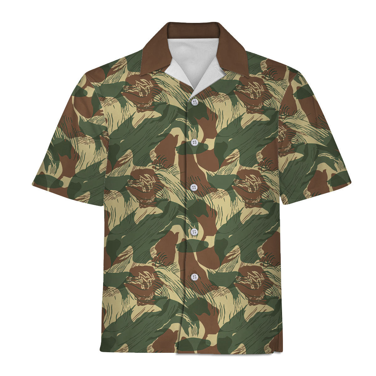 Rhodesian Brushstroke Rhodesian Security Forces 1965 Camo Hoodies Pullover Sweatshirt Tracksuit