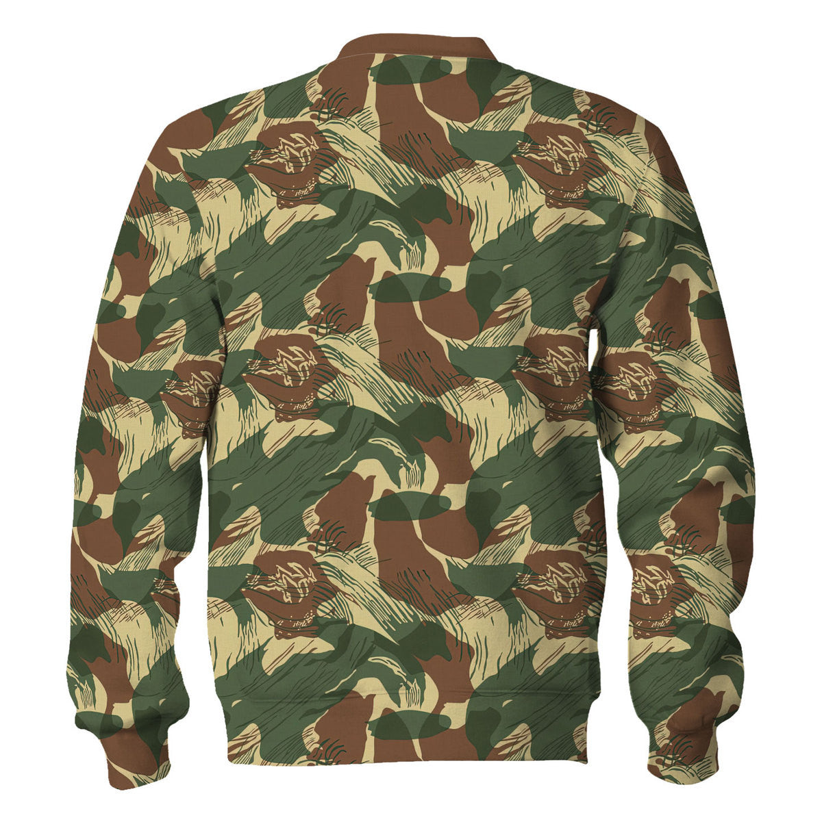 Rhodesian Brushstroke Rhodesian Security Forces 1965 Camo Hoodies Pullover Sweatshirt Tracksuit