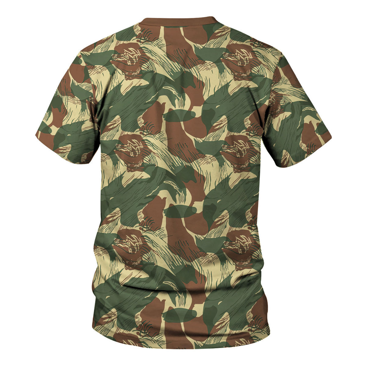 Rhodesian Brushstroke Rhodesian Security Forces 1965 Camo Hoodies Pullover Sweatshirt Tracksuit