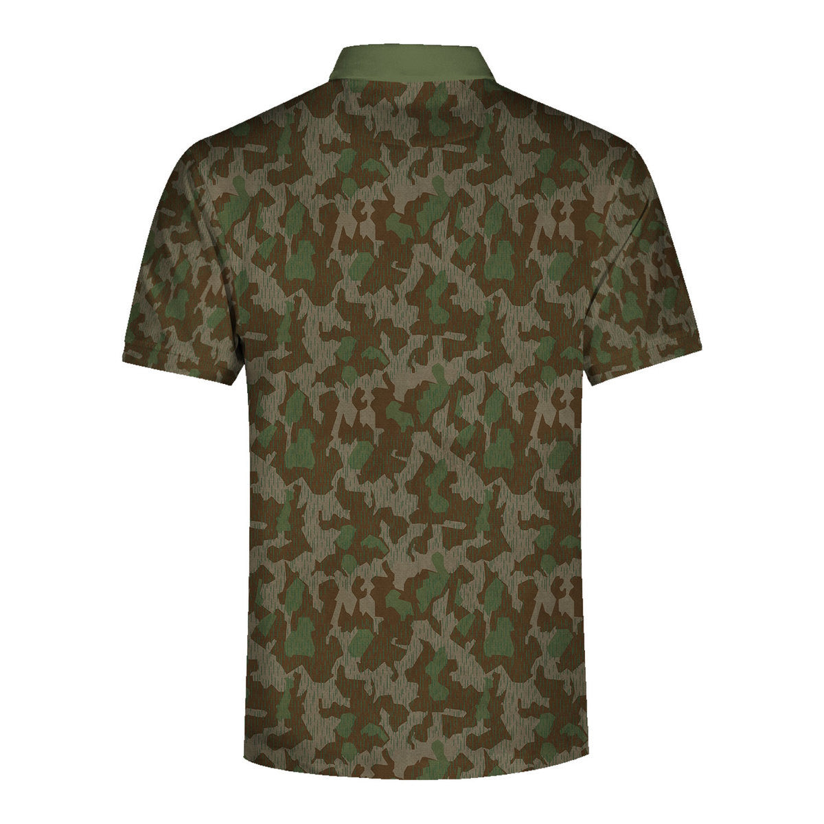 German World War II Nazi Wermacht Luftwaffe waffen ss Camo Polo Shirt
