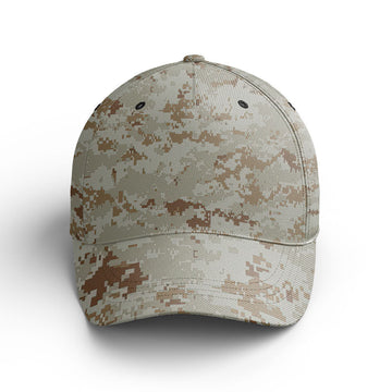 American Marine Pattern Desert CAMO Classic Cap