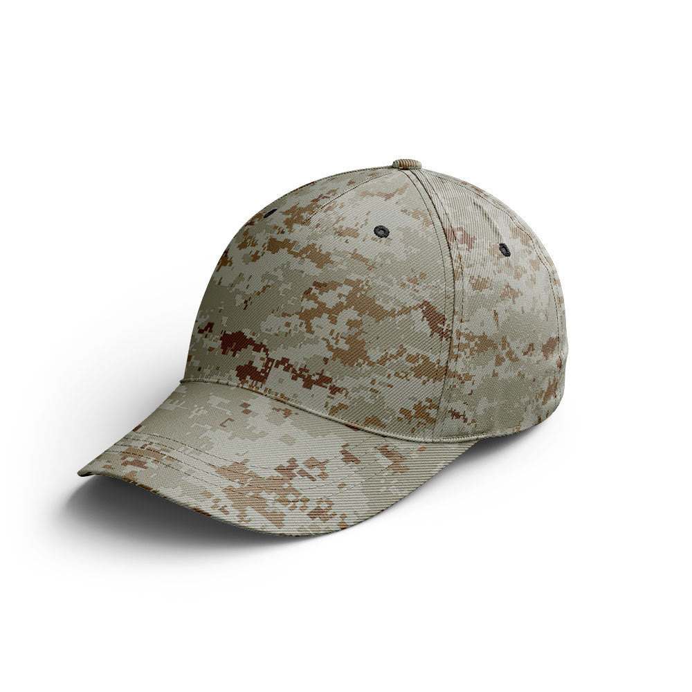 American Marine Pattern Desert CAMO Classic Cap
