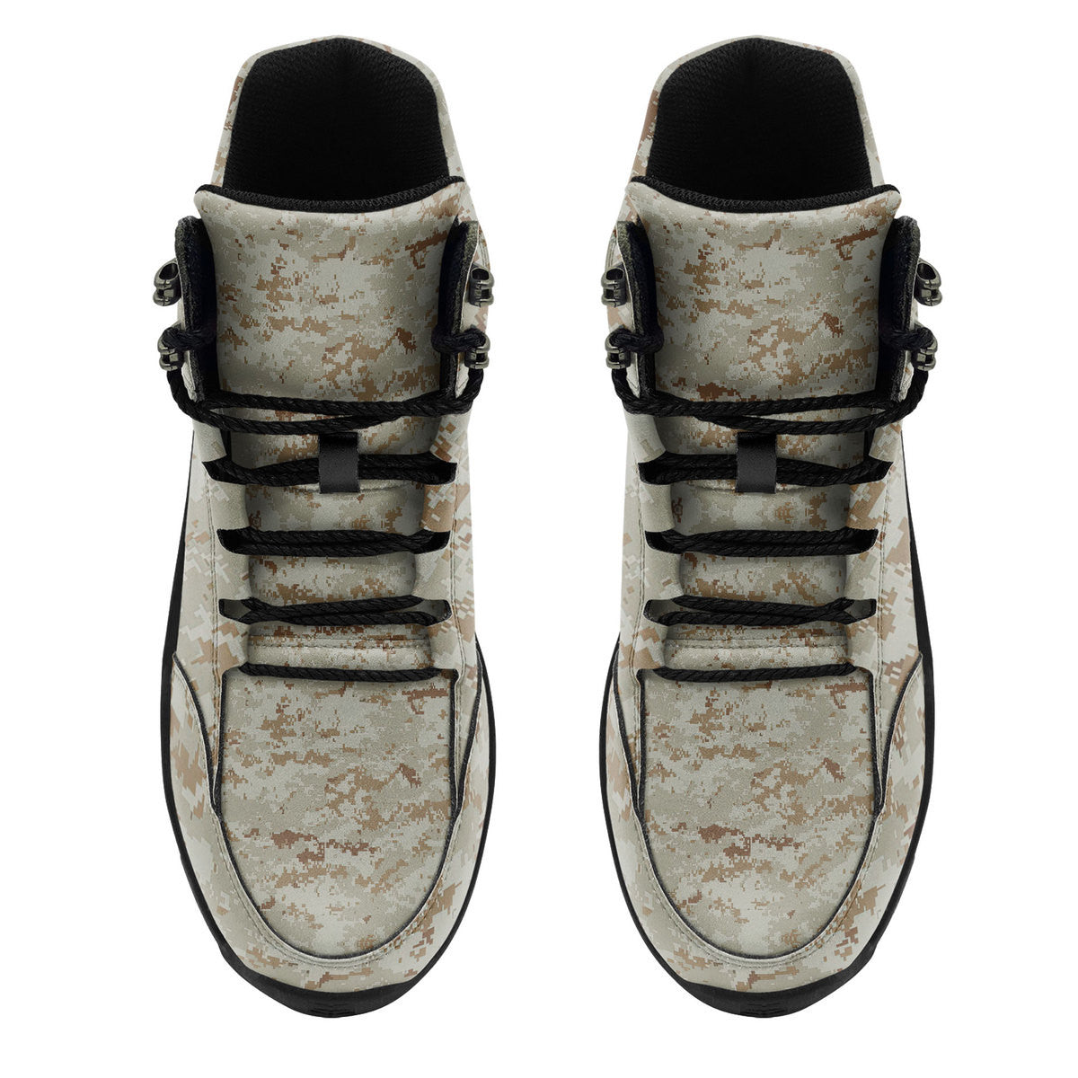 American Marine Pattern Desert CAMO Hiking Shoes