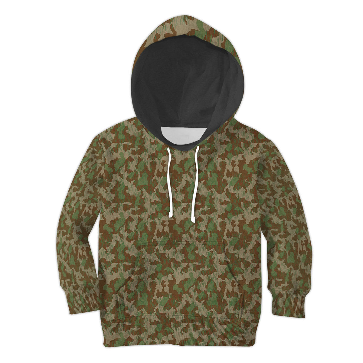 CustomsPig German World War II Nazi Wermacht Luftwaffe Waffen ss Kid Zip Hoodie