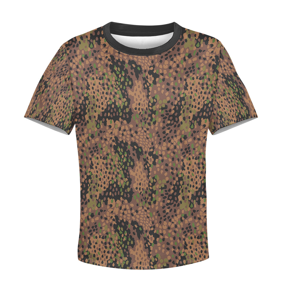 CustomsPig German World War 2 (WWII) Erbsenmuster pattern Pea Dot Camo Kid T-Shirt