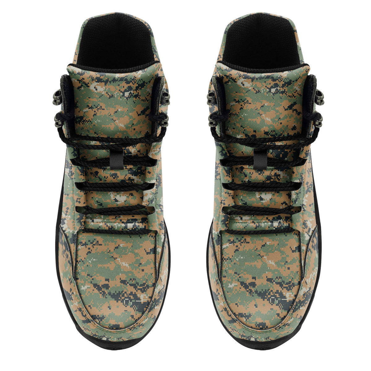American MARPAT Marine pattern Woodland CAMO Hiking Shoes