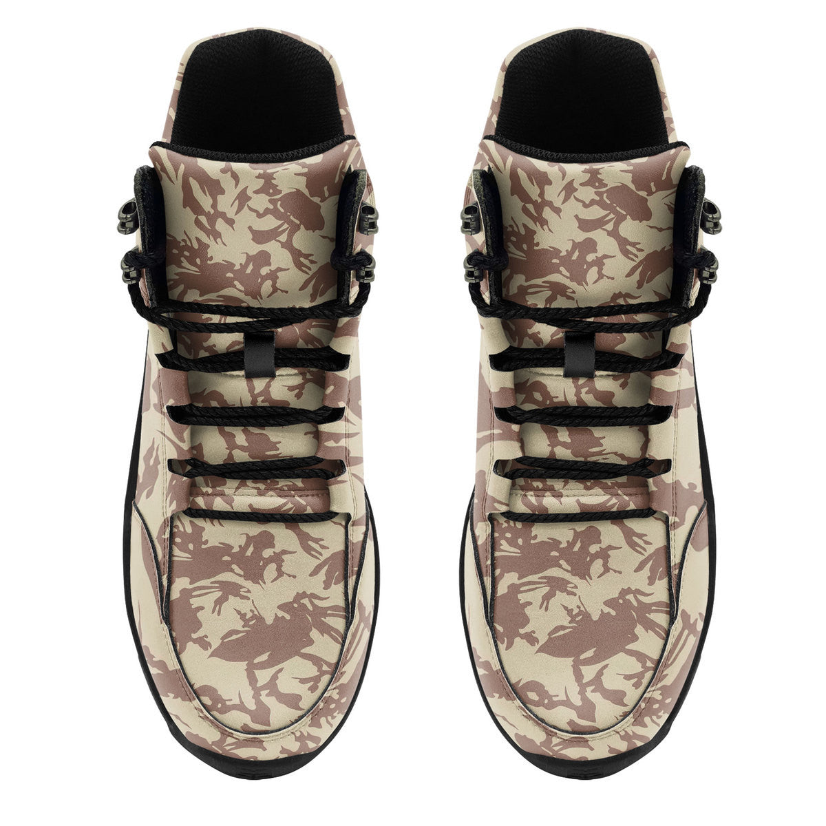 Bristish Desert (DPM) Camo Pattern Hiking Shoes
