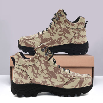 Bristish Desert (DPM) Camo Pattern Hiking Shoes