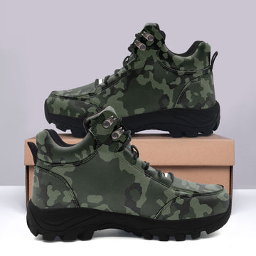 HumansBold Flecktarn Darkgreen Hiking Shoes