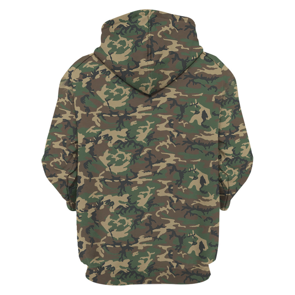 Army of the Republic of Vietnam Special Force South Tiger Stripe Camo Hoodie