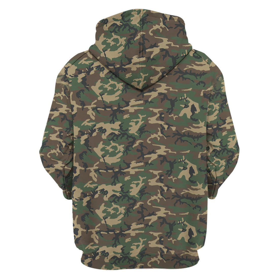 Army of the Republic of Vietnam Special Force South Tiger Stripe Camo Zip Hoodie