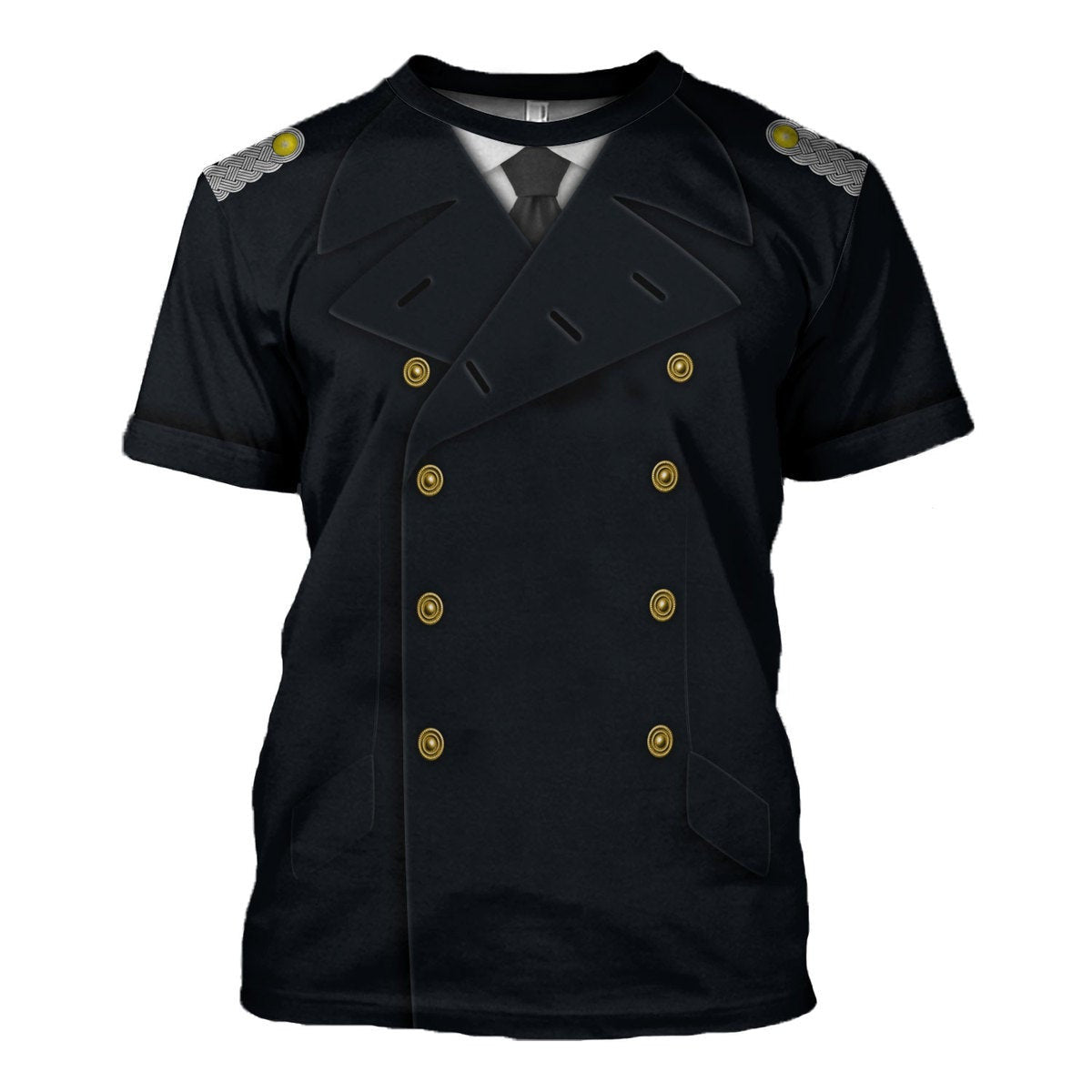 Customspig German WWII Kriegsmarine (War Navy) Officer Costume Hoodie Sweatshirt T-Shirt Tracksuit