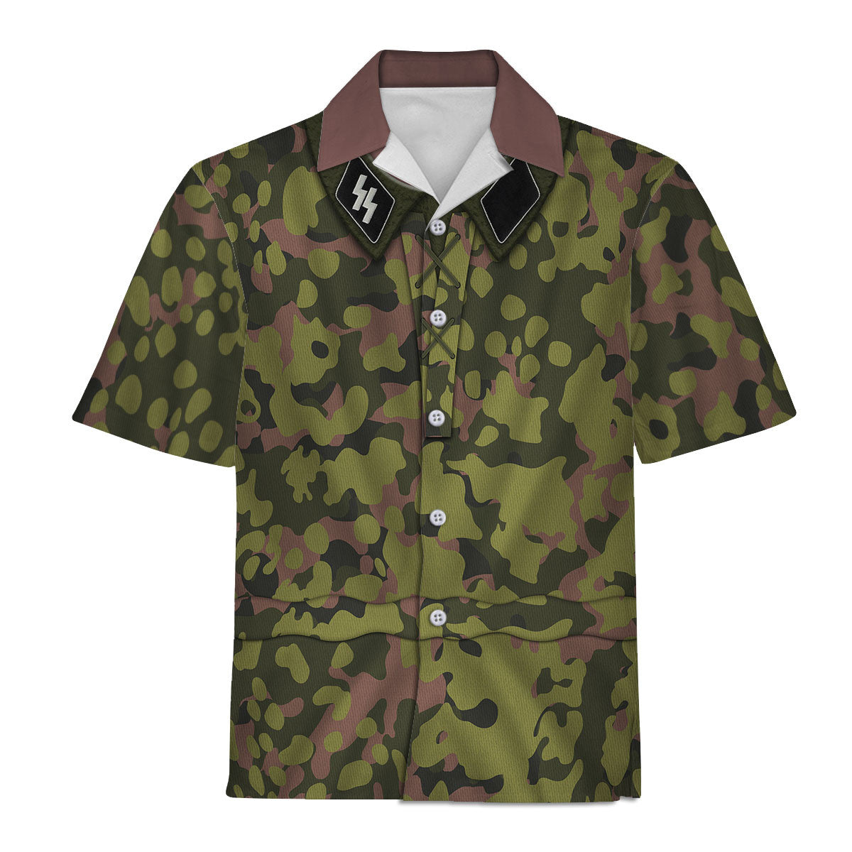 Customspig Waffen SS Type II M42 Oakleaf A Smock Dark Variant Costume Hoodie Sweatshirt T-Shirt Tracksuit