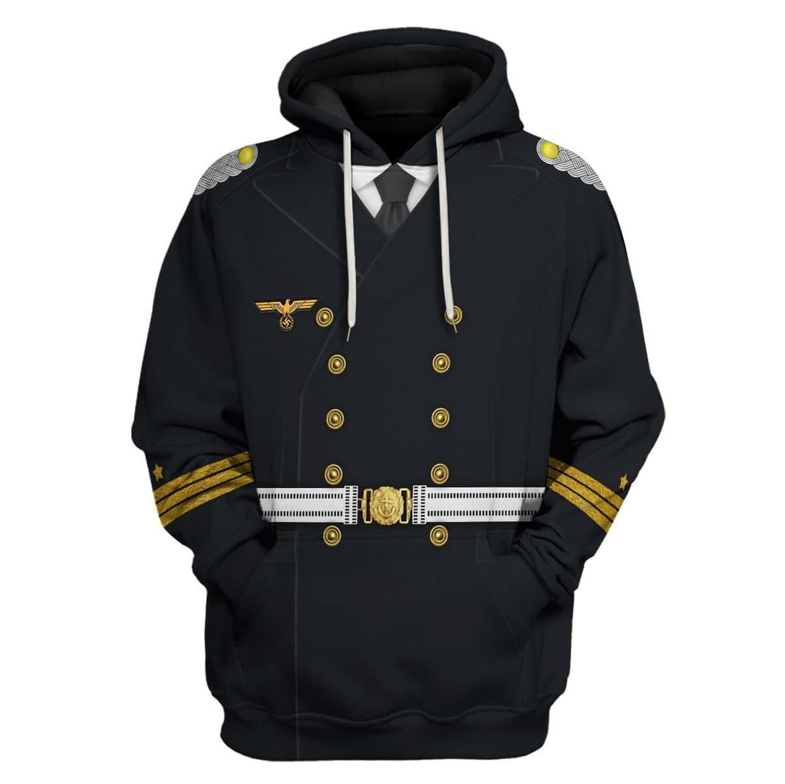 Customspig German WWII Kriegsmarine (War Navy) Costume Hoodie Sweatshirt T-Shirt Tracksuit