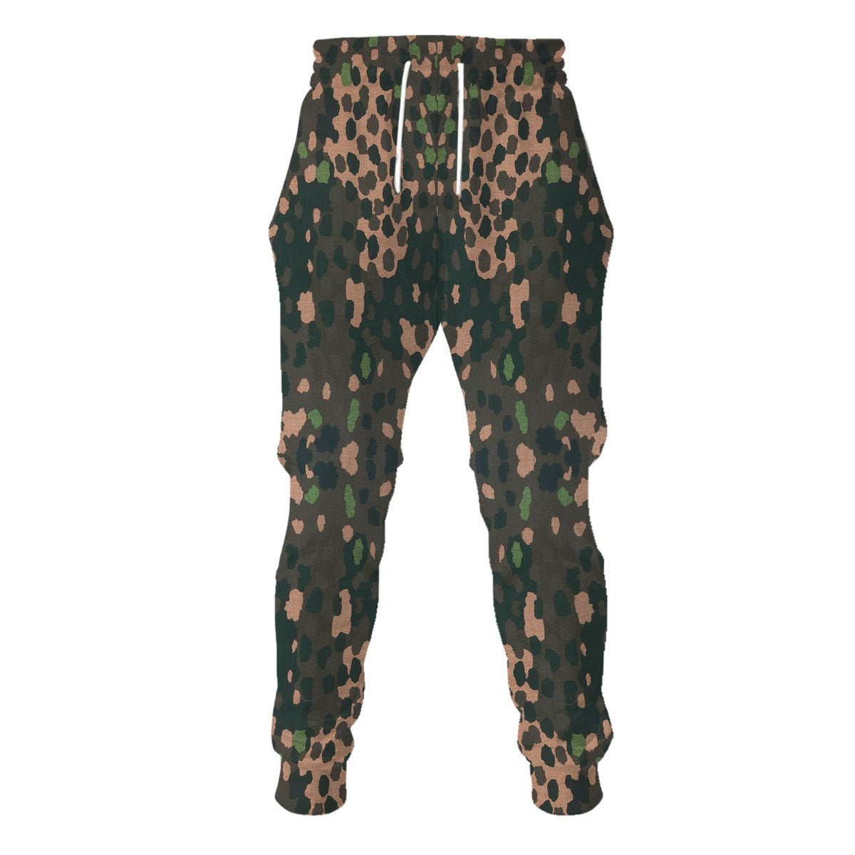 Customspig Waffen SS Herringbone Twill (HBT) M44 Pea Dot Pattern (Erbsenmuster) Costume Hoodie Sweatshirt T-Shirt Tracksuit