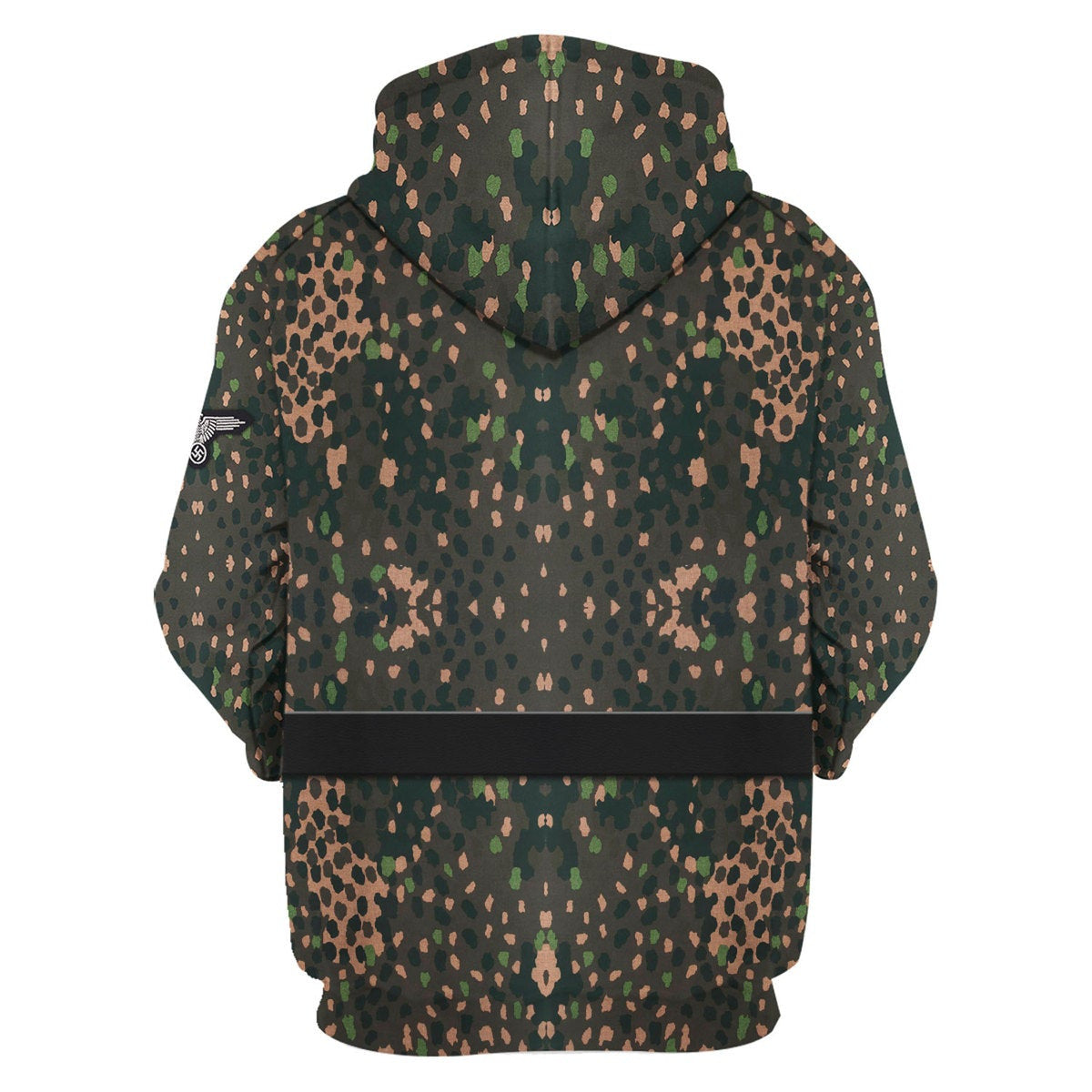 Customspig Waffen SS Herringbone Twill (HBT) M44 Pea Dot Pattern (Erbsenmuster) Costume Hoodie Sweatshirt T-Shirt Tracksuit