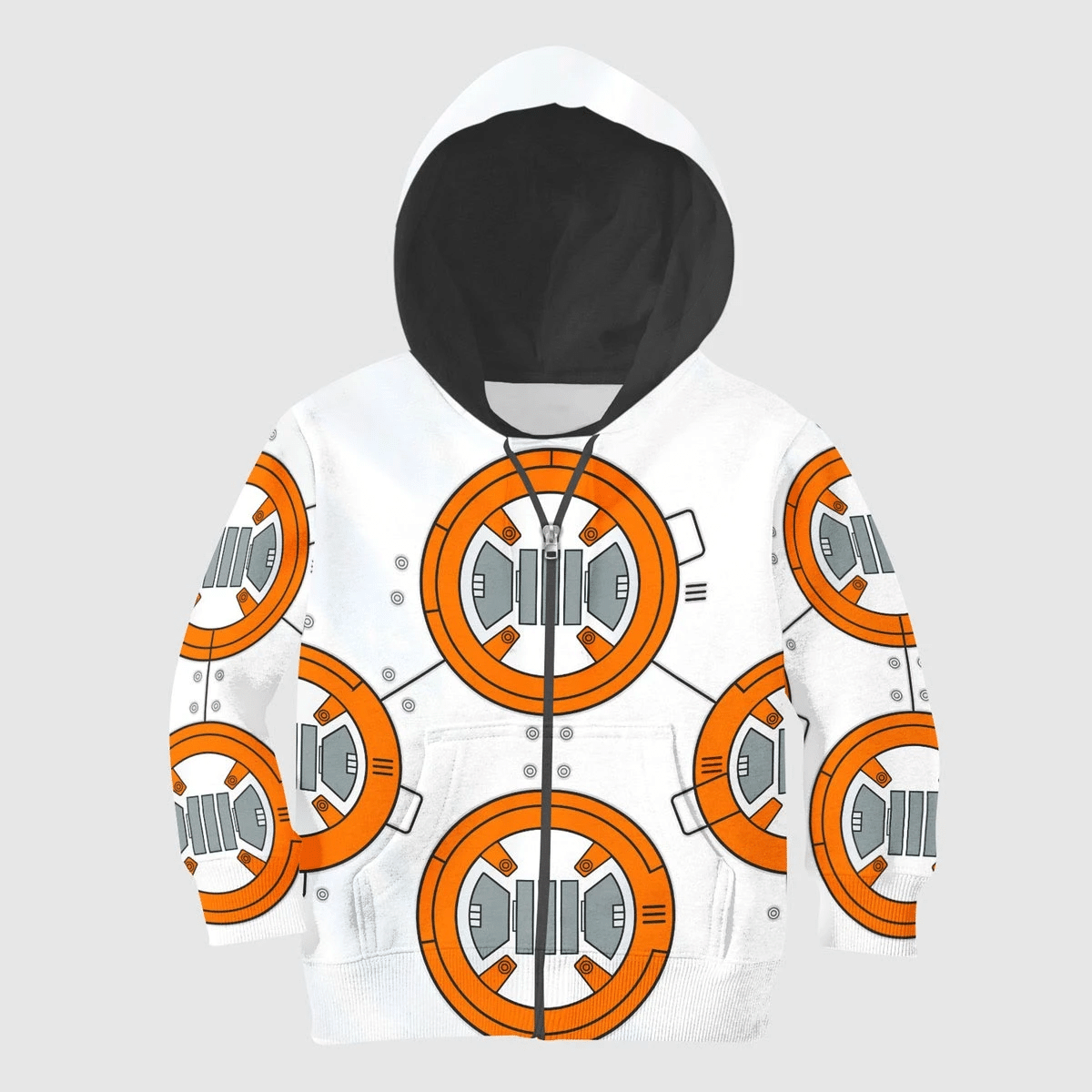 CustomsPig BB 8 Robot  Star Wars Hoodie Sweatshirt T-shirt Kid Tops